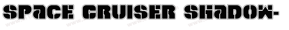 Space Cruiser Shadow字体转换